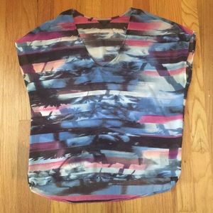 GUESS sheer flowy top